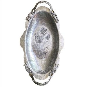 Rodney Kent 1940’s #406 Engraved Boat Tray